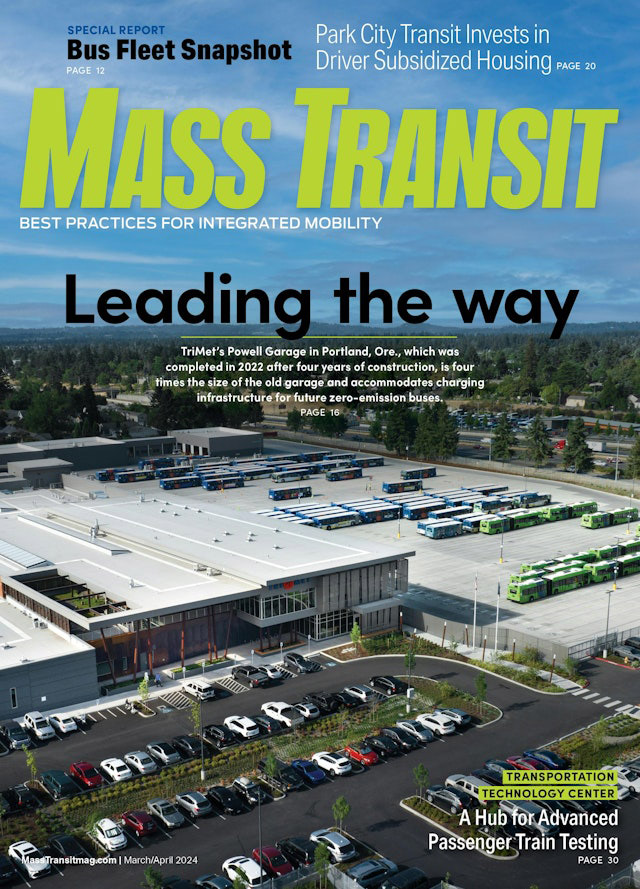 Featured in Mass Transit Magazine