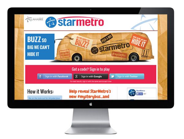 StarMetro electric bus campaign