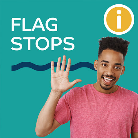 Bayway social media marketing for Flag Stops